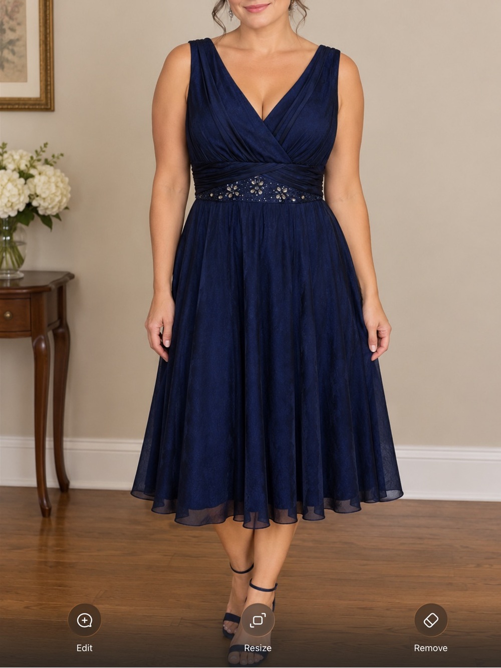 Pretty La Nouvelle Surplice Formal Dress